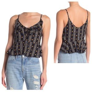 Free People love to printed camisole top NWT!